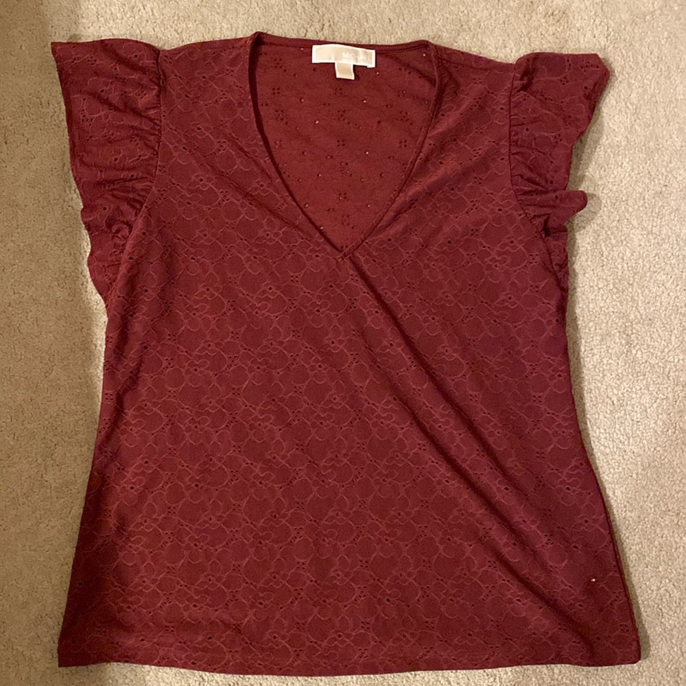 Michael Kors Floral Blouse